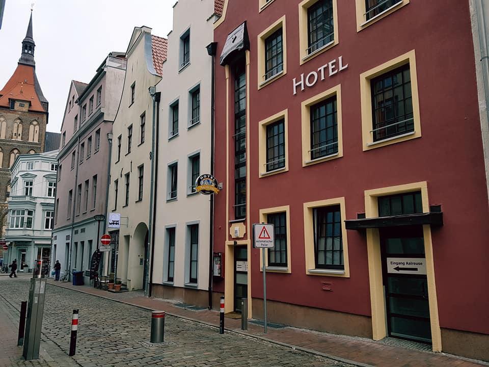 Hotel Aalreuse Rostock Exterior foto